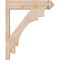 Ekena Millwork Merced Smooth Arts and Crafts Outlooker, Douglas Fir, 5 1/2"W x 20"D x 24"H OUT06X20X24MRC03SDF - alternate 3